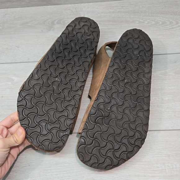 Birkenstock Milano Mens Leather Sandals Flats shoes sz 45/12 Regular